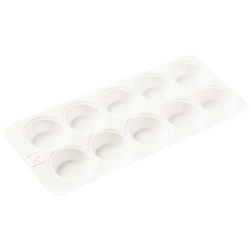 EC Rectangular Paint Palette Tray 10 Well