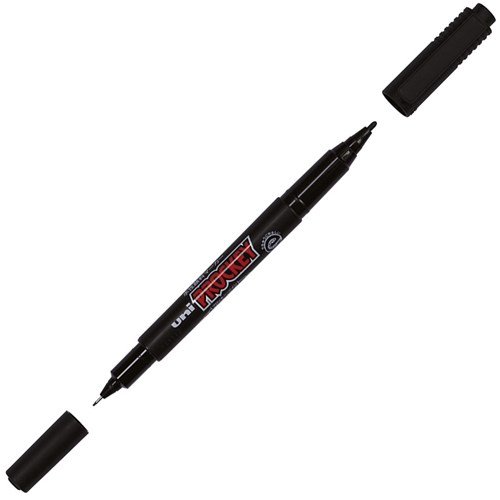 uni Prockey PM120T Black Marker Dual Tip