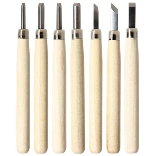 Quality Carving Tools, Set of 7 OfficeMax NZ