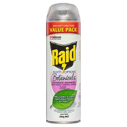 Raid Earth Options Botanicals Automatic Advanced Multi-Insect Refill