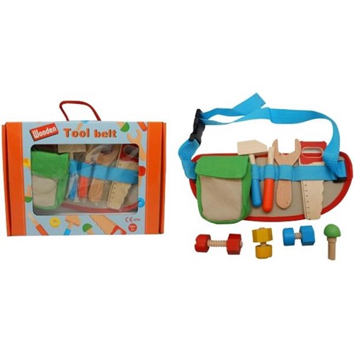 Wooden Tool Belt 11 Piece Set OfficeMax NZ