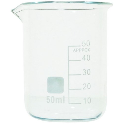 Low Form Glass Beaker 50ml