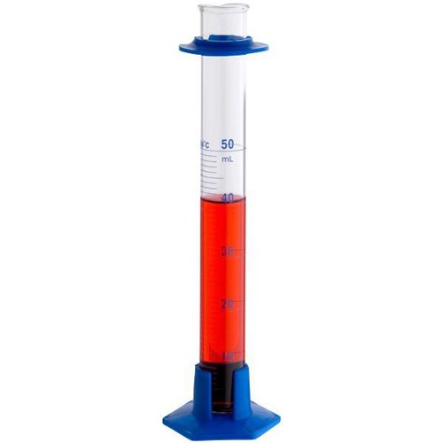Measuring Cylinder With Spout 1ml Graduated 50ml