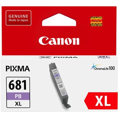 Canon CLI-681XLPB Photo Blue Ink Cartridge High Yield