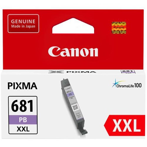 Canon CLI-681XXLPB Photo Blue Ink Cartridge Extra High Yield