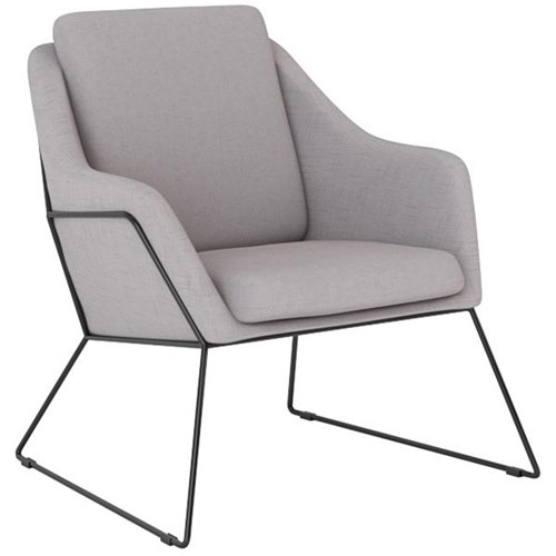 Tetra Visitor Chair Grey/Black
