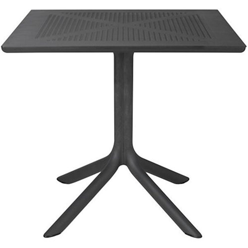 Nardi Clip Table 800x800mm Charcoal