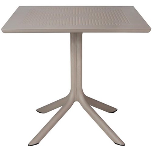 Nardi Clip Table 800x800mm Taupe