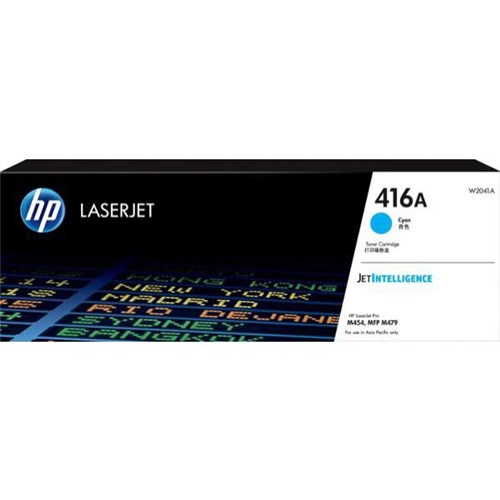 HP 416A Cyan Laser Toner Cartridge W2041A