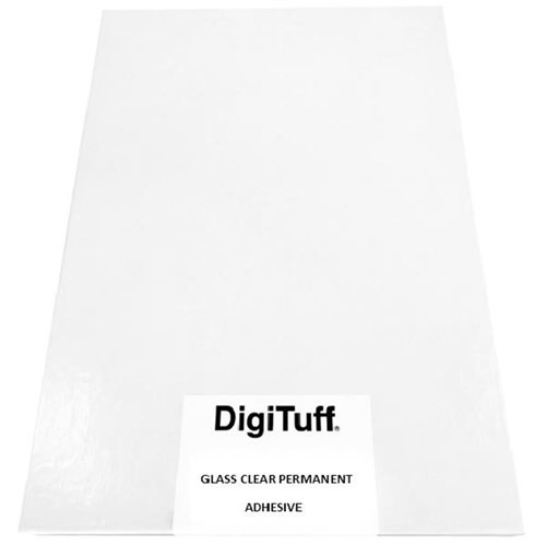 Digituff A4 236gsm Clear Permanent Self Adhesive Paper, Pack of 100