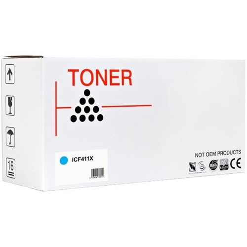 Icon Laser Toner Cartridge Compatible CF411X 410X Cyan