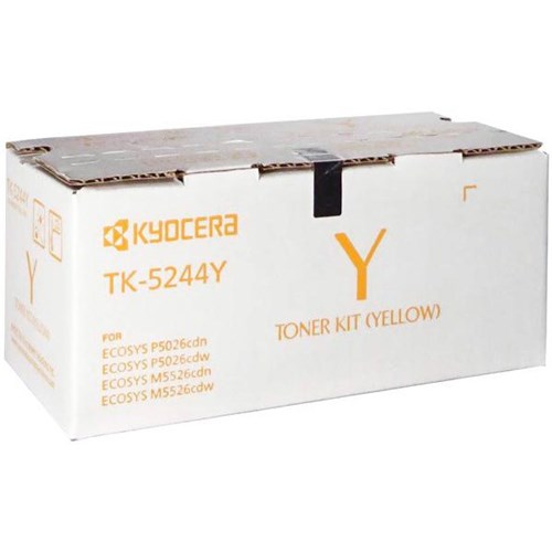 Kyocera TK-5244Y Yellow Laser Toner Cartridge