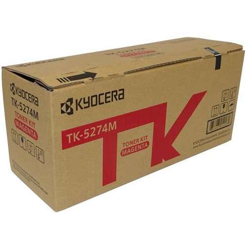 Kyocera TK-5274M Magenta Laser Toner Cartridge