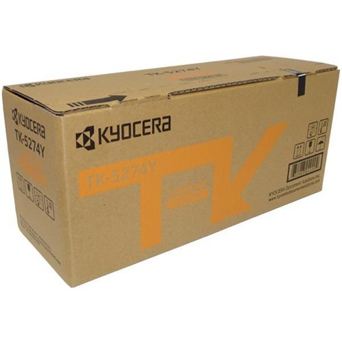 Kyocera TK-5274Y Yellow Laser Toner Cartridge