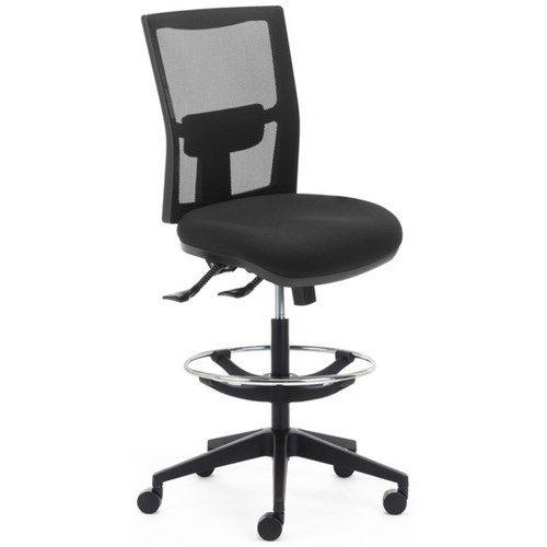Team Air Highlift Task Chair Mesh Back 2 Lever Footring Black/Nylon
