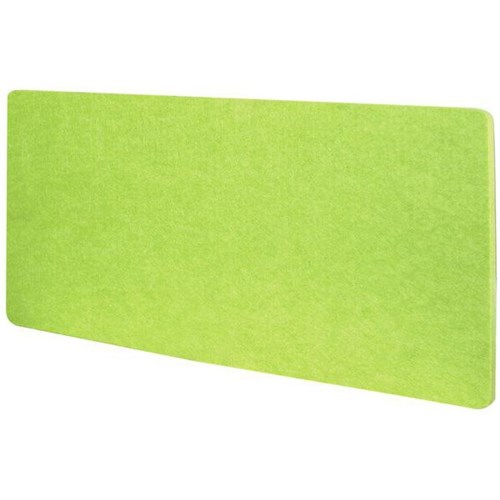 Cleanscreen Acoustic Screen 1400x350mm Lime