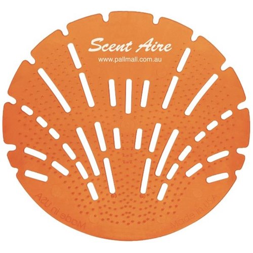 Scent Aire Signature Urinal Screen Sunburst Orange