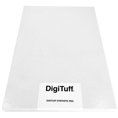 Digituff SRA3 125gsm Pro White Synthetic Paper, Pack of 100