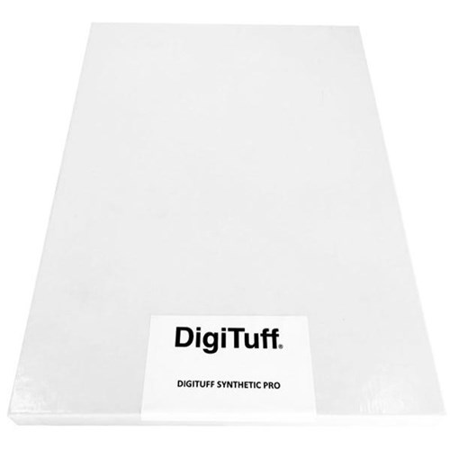 Digituff SRA3 190gsm Pro White Synthetic Paper, Pack of 100
