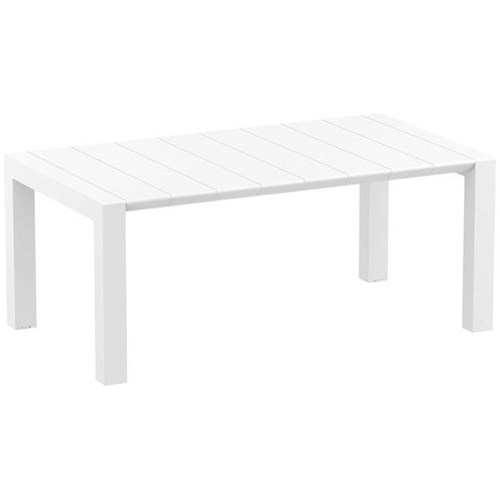 Vomo Polyprop Outdoor Table Medium White