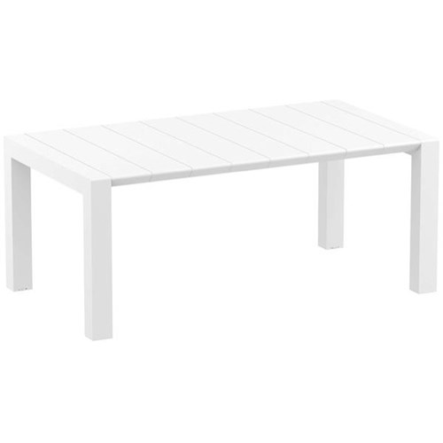 Vomo Polyprop Outdoor Table Medium White
