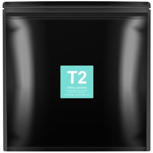 T2 China Jasmine Individually Wrapped Tea Bags, Pack of 100 OfficeMax NZ