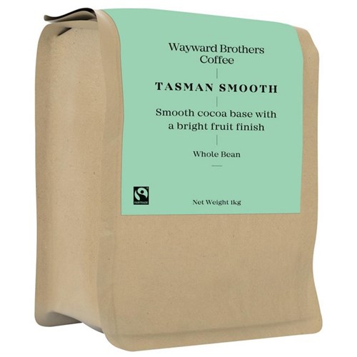 Wayward Brothers Whole Coffee Beans Tasman Smooth 1kg