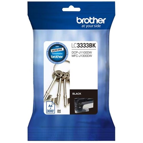 Brother LC3333-BK Black Ink Cartridge Super High Yield