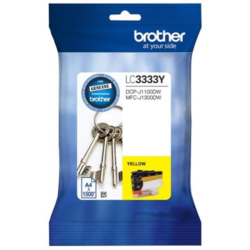 Brother LC3333-Y Yellow Ink Cartridge Super High Yield