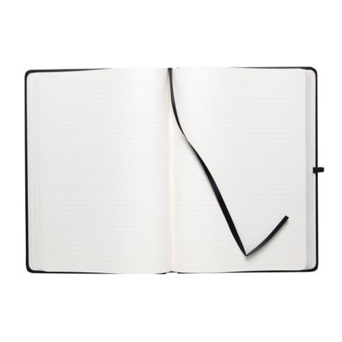 Milford Premium B5 Hardcover Notebook 160 Pages Black OfficeMax NZ