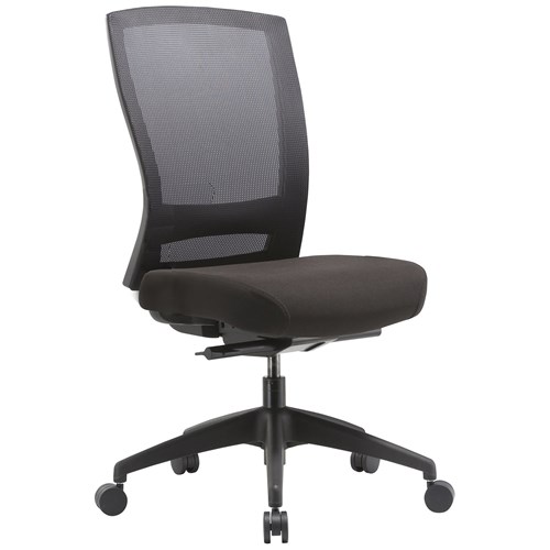 Mentor Task Chair High Back Black Fabric/Black