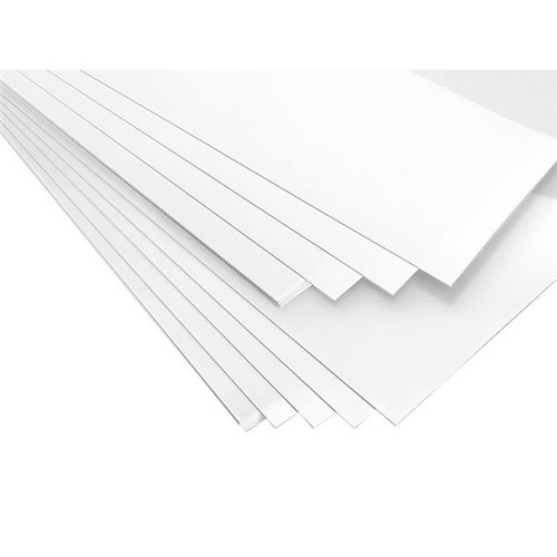 STEAM Vaquform PETG Thermoforming Sheets 0.5mm, Pack of 35