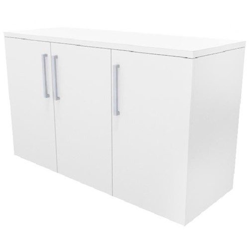 Proceed 3 Door Credenza White 1200mm OfficeMax NZ