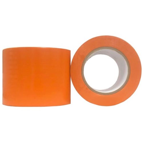 Exterior Grip PVC Rubber Joining Tape Orange 96mm x 50m, Carton of 6