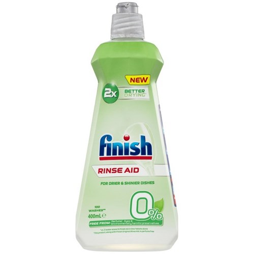 Finish Auto Dishwashing Rinse Aid 0% 400ml