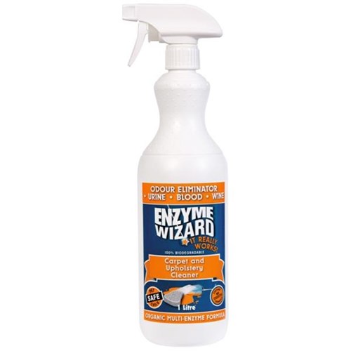 Enzyme Wizard Carpet & Upholstery Cleaner RTU 1L OfficeMax NZ