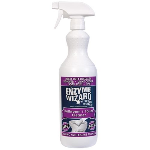 Enzyme Wizard Toilet Bowl & Bathroom Cleaner RTU 1L OfficeMax NZ