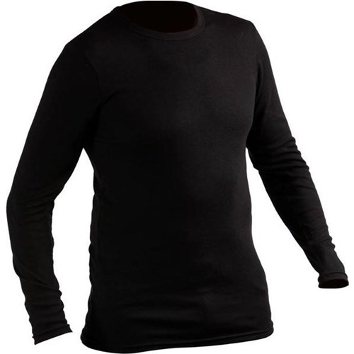 Equinox Long Sleeve Thermal Top Crew Neck 240g Medium Black