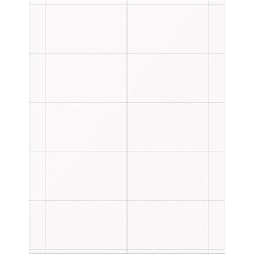 Corporate Express Convention Name Card Holder Inserts White, Pack of 250