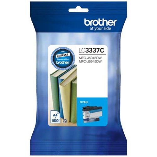 Brother LC3337-C Cyan Ink Cartridge