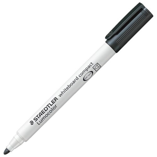 Staedtler Lumocolor Black Whiteboard Marker Bullet Tip