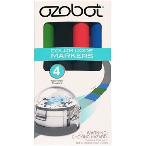 STEAM Ozobot Colour Markers, Pack of 4 OfficeMax NZ