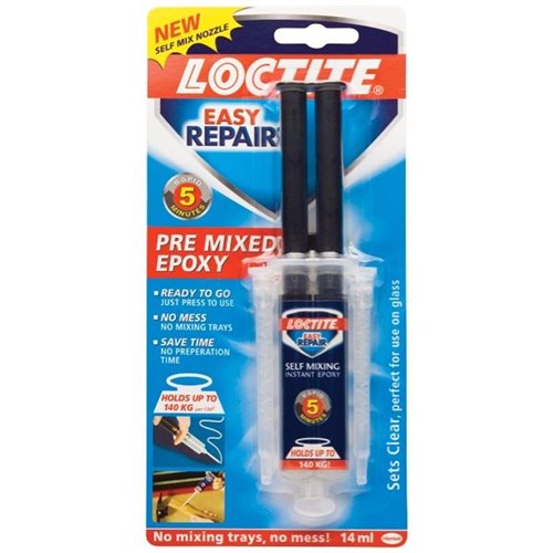 Loctite Pre Mixed Easy Repair Epoxy 14ml OfficeMax NZ