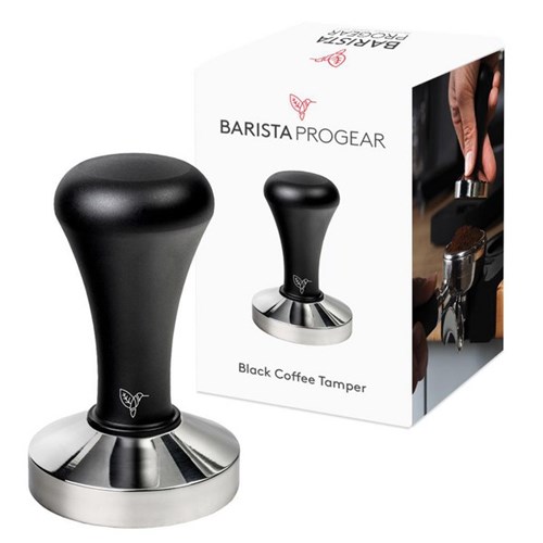 Barista Progear Weighted Grind Tamp 58mm Black