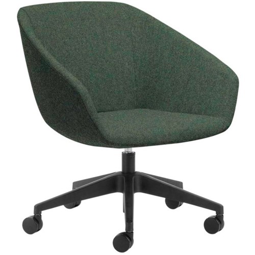 Brek Visitor Chair Swivel Base Augustus Meadow/Black