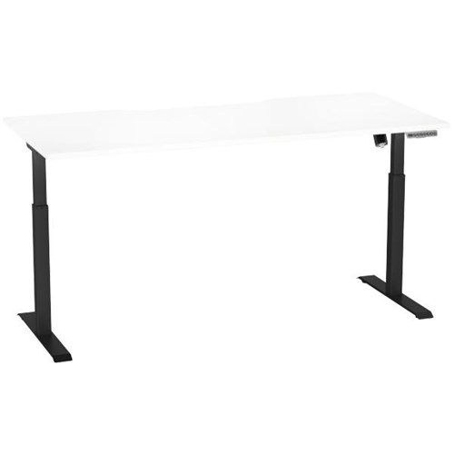 Breeze Active Electric Height Adjustable Desk Bluetooth 1800mm White/Black