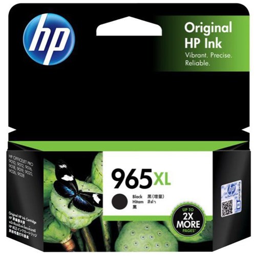 HP 965XL Black Inkjet Cartridge High Yield 3JA84AA