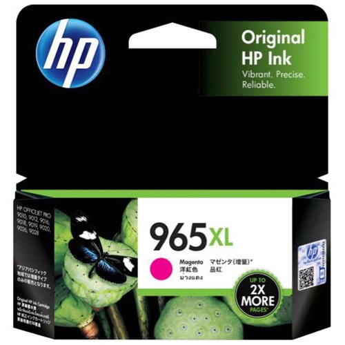 HP 965XL Magenta Inkjet Cartridge High Yield 3JA82AA
