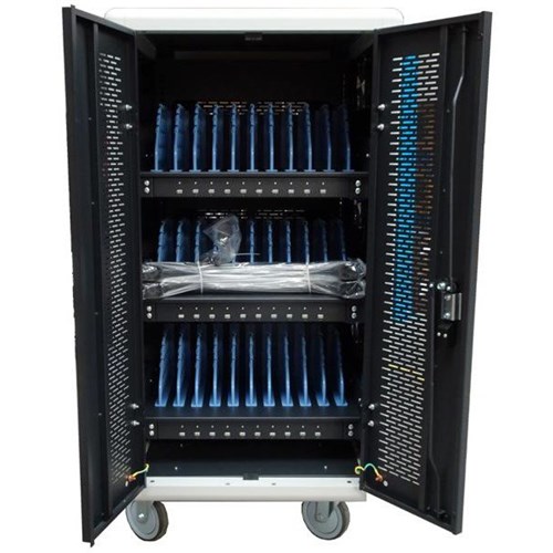 Digitus 30 Bay Charging Trolley For Laptops Chromebooks & Tablets