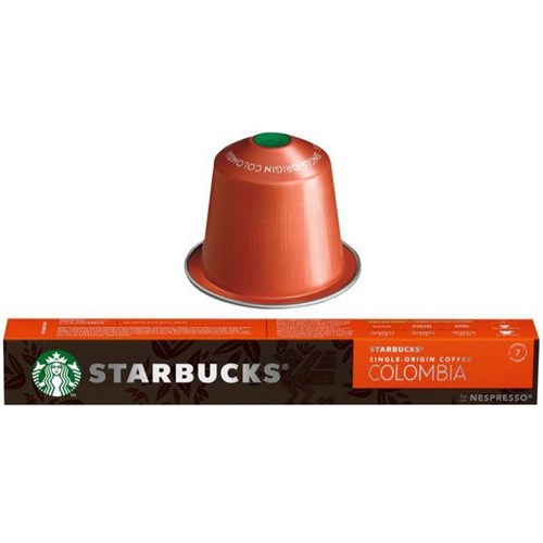 Starbucks Single Origin Colombia Coffee Capsules, Box of 10
